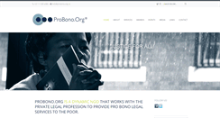 Desktop Screenshot of probono.org.za