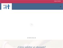 Tablet Screenshot of probono.org.co
